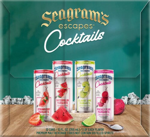 Seagrams's Escapes® Variety Margarita Can Perspective: left