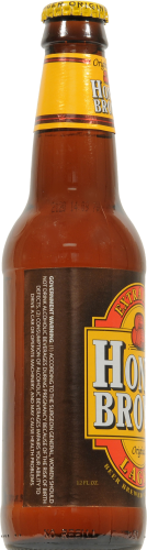 Dundee Honey Brown Lager Perspective: left