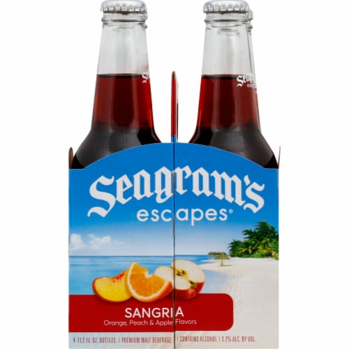 Seagram's Escapes Sangria Malt Beverage Cooler Perspective: left