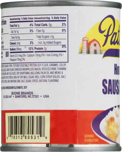 Patterson's® Homestyle Sausage Gravy Perspective: left