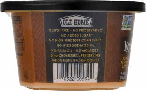 Old Home Crunchy Peanut Butter Perspective: left