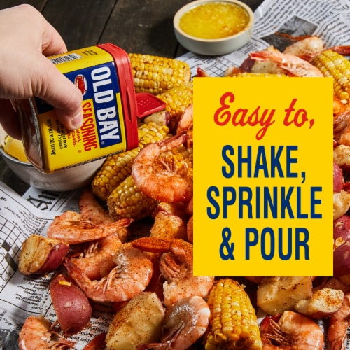 Old Bay Classic Seafood Seasoning Perspective: left