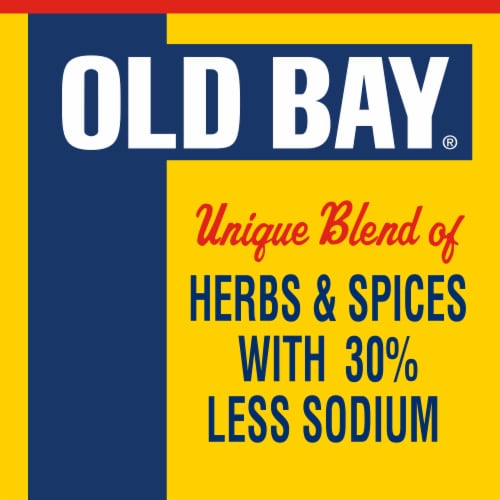 Old Bay® Reduced Sodium Seasoning Perspective: left