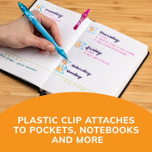 BIC® Gel-ocity™ Quick Dry Medium-Point Gel Pens - Assorted Perspective: left