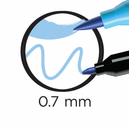 Bic Intensity Markers, Dual Tip - 6 markers