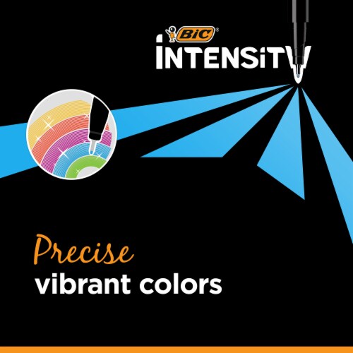 BIC® Intensity Fineliner - Black Perspective: left