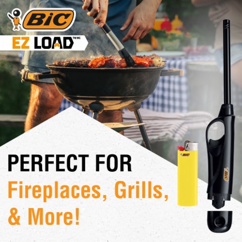 BIC® EZ LOAD™ Reloadable Lighter Perspective: left