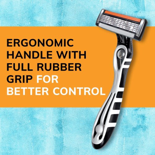BIC® Flex 5™ Men's Ultra-Thin Blade Disposable Razors Perspective: left