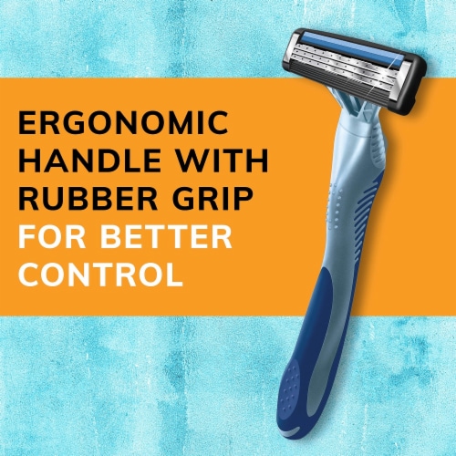 BIC® Flex 3™ Men's Razors Perspective: left
