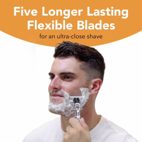 BIC® Flex 5™ Sensitive Men's Razors Perspective: left