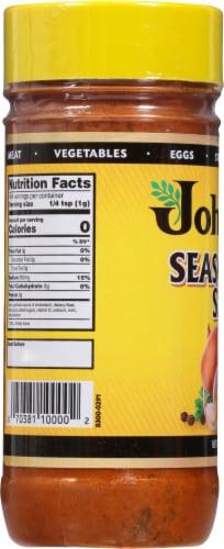 Johnny's® Seasoning Salt Perspective: left