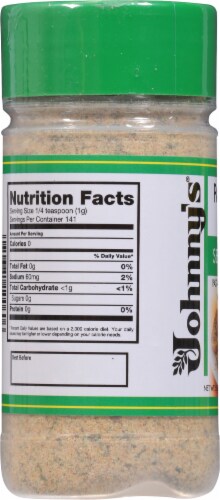 Johnny's® Parmesan Garlic Seasoning Perspective: left