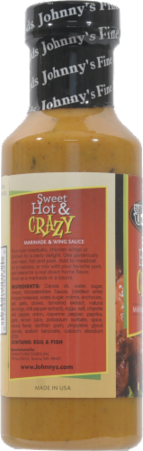 Johnny's Jamaica Me Sweet Hot & Crazy Marinade Perspective: left
