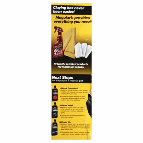 Mequiar's Smooth Surface Clay Kit Perspective: left
