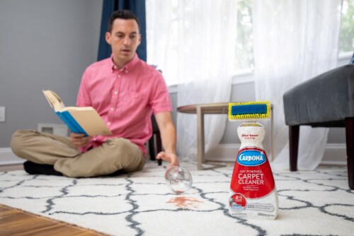 Carbona Carpet Cleaner with Brush, Oxy-Powered Foam for Spot Stain Removal