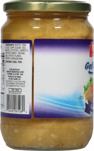 Rokeach® Gourmet Sweet Gefilte Fish Perspective: left