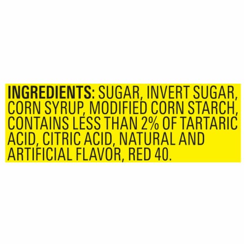 SOUR PATCH KIDS Hearts Soft & Chewy Valentines Day Candy Bag Perspective: left