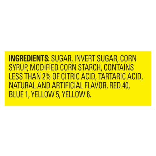 SOUR PATCH KIDS Coal Black Raspberry Soft & Chewy Holiday Candy Theater Box Perspective: left