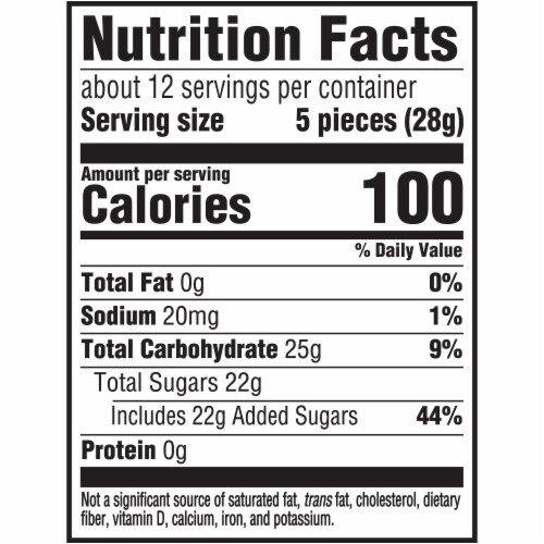 SOUR PATCH KIDS Big Kids Soft & Chewy Candy Share Size Bag Perspective: left