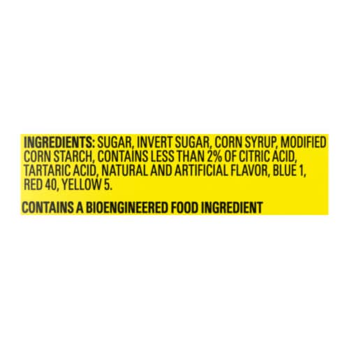 SOUR PATCH KIDS Lemonade Fest Soft & Chewy Candy Bag Perspective: left
