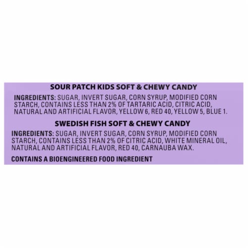 Sour Patch Kids & Swedish Fish Easter Candy Variety Pack Perspective: left