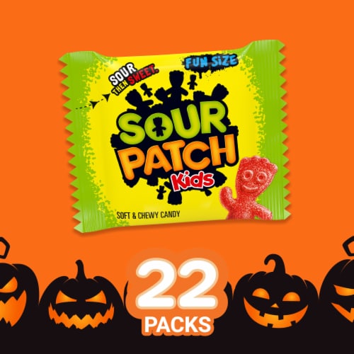 SOUR PATCH KIDS Soft & Chewy Halloween Candy Multipack Perspective: left