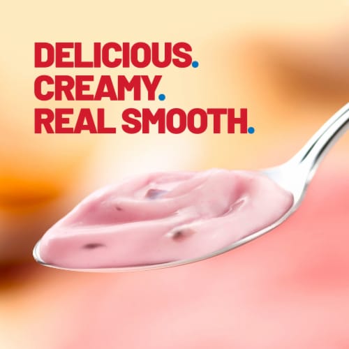 Yoplait Original Low Fat Cherry Orchard Yogurt Cup Perspective: left