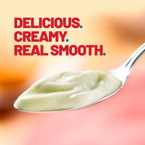 Yoplait Original Low Fat Key Lime Pie Yogurt Cup Perspective: left