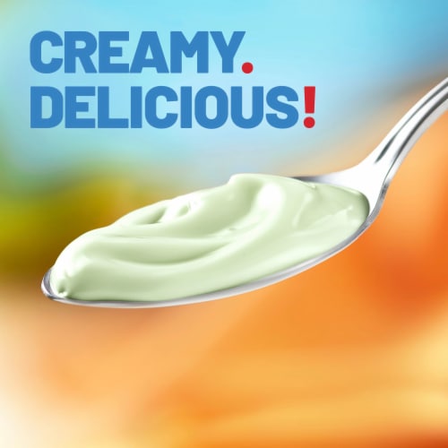 Yoplait Light Key Lime Pie Fat Free Yogurt Cup Perspective: left