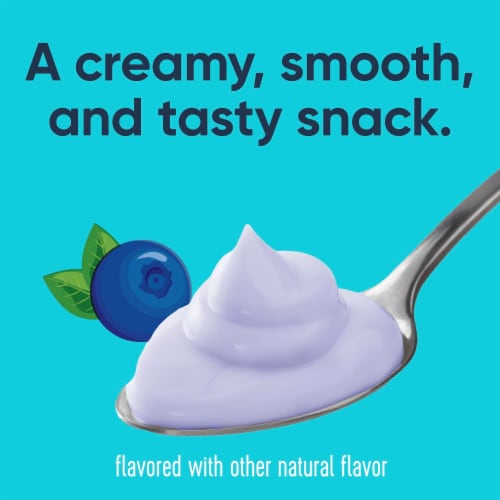 Ratio Trio Blueberry Yogurt Cultured Dairy Keto Friendly Snack Cup Perspective: left