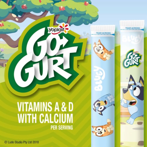 Go GURT Star Wars The Mandalorian Berry & Cherry Kids Yogurt Tubes Perspective: left