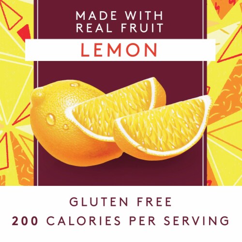 Haagen Dazs Lemon Cultured Crème Yogurt Style Snack Perspective: left