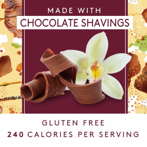 Haagen Dazs Vanilla and Chocolate Flavored Yogurt Style Cultured Cream Snack Perspective: left