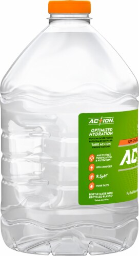 Ac+ion® Ion Charged Alkaline Water Perspective: left