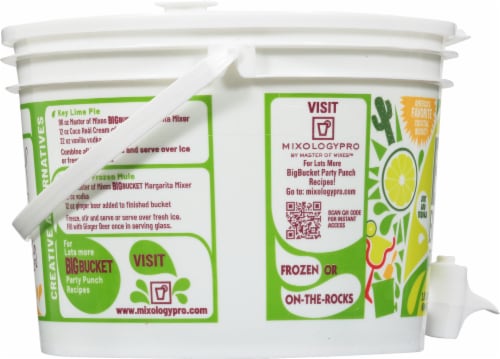 Master of Mixes® Big Bucket Margarita Mixer Perspective: left