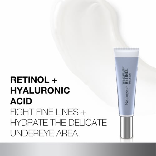 Neutrogena Rapid Wrinkle Repair Retinol Eye Cream for Dark Circles with Retinol & Hyaluronic Acid Perspective: left