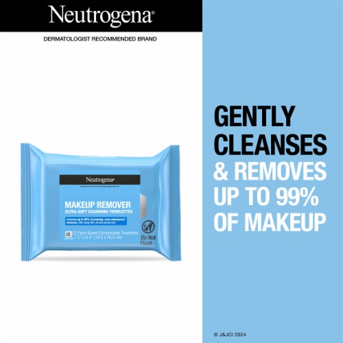 Neutrogena Makeup Remover Cleansing Towelettes Perspective: left