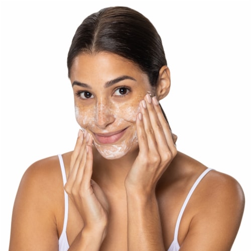 Neutrogena Deep Clean Daily Cream Face Wash with Beta Hydroxy Acid to Remove Dirt Oil & Makeup Perspective: left