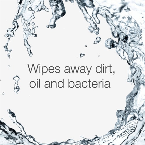 Neutrogena Oil-Free Pink Grapefruit Cleansing Wipes Perspective: left
