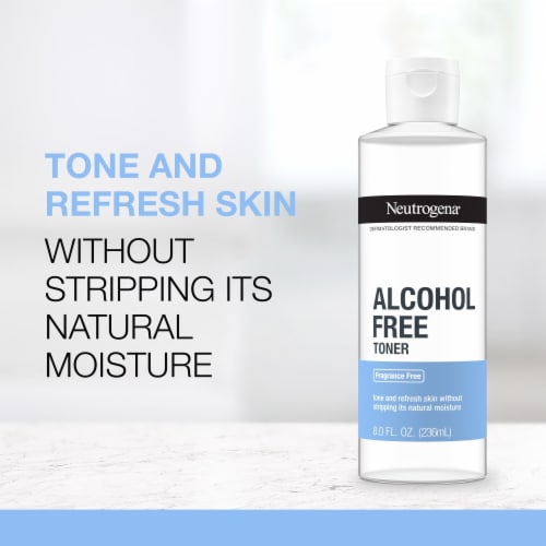 Neutrogena® Alcohol-Free Daily Facial Toner Perspective: left