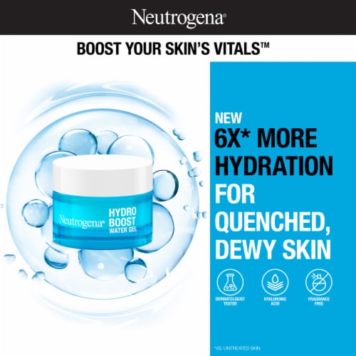 Neutrogena Hydro Boost Hyaluronic Acid Gel Cream Perspective: left