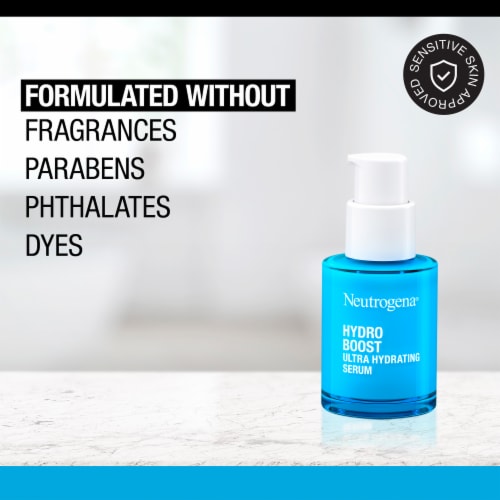 Neutrogena Hydro Boost Ultra Hydrating Hyaluronic Acid Serum Perspective: left