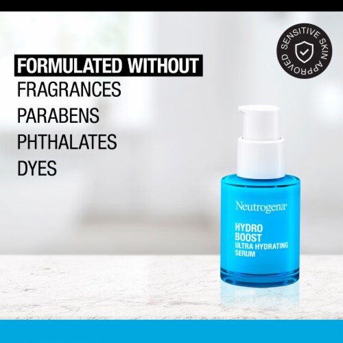 Neutrogena Hydro Boost Ultra Hydrating Hyaluronic Acid Serum Perspective: left