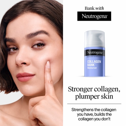 Neutrogena Collagen Bank Face Moisturizer Daily Anti-Aging Face & Neck Collagen Cream Perspective: left