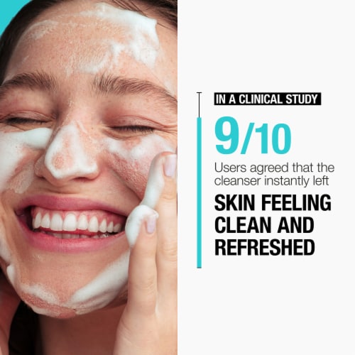 Neutrogena Ultra Gentle Cream-To-Foam Cleanser, Fragrance-Free Perspective: left