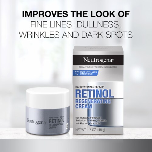 Neutrogena Rapid Wrinkle Retinol Repair Regenerating Cream Perspective: left
