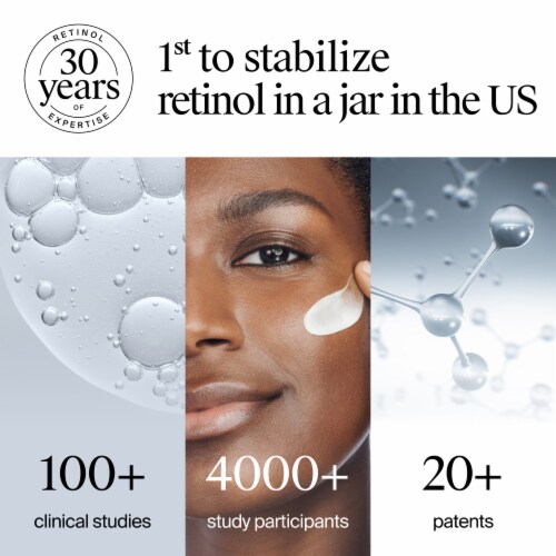 Neutrogena Rapid Wrinkle Repair Retinol Face Moisturizer Fragrance Free Daily Anti-Aging Face Cream Perspective: left
