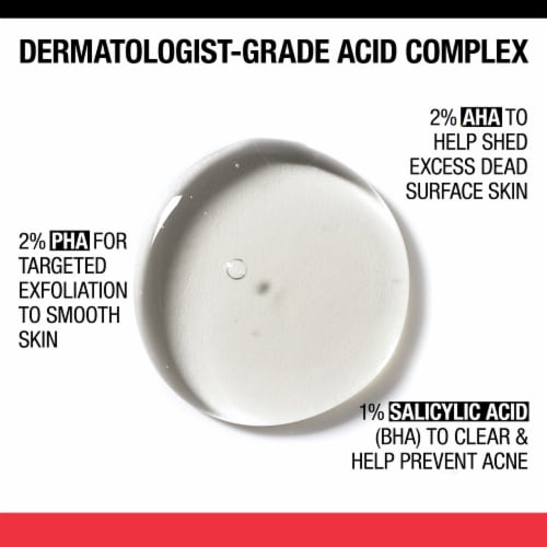 Neutrogena Stubborn Texture Daily Acne Face Wash Fragrance-Free Salicylic Acid Facial Cleanser Perspective: left