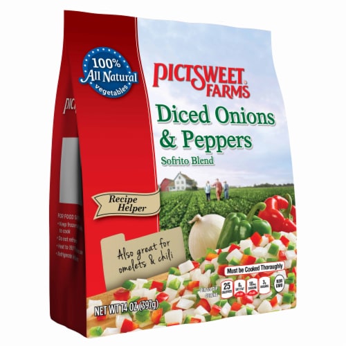 Pictsweet Farms® Dried Onions & Peppers Perspective: left