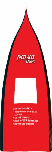 Pictsweet Farms® Natural Air Fryer Waffle Cut Sea Salt Sweet Potato Fries Perspective: left